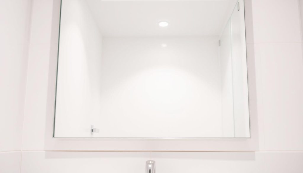 bathroom mirror