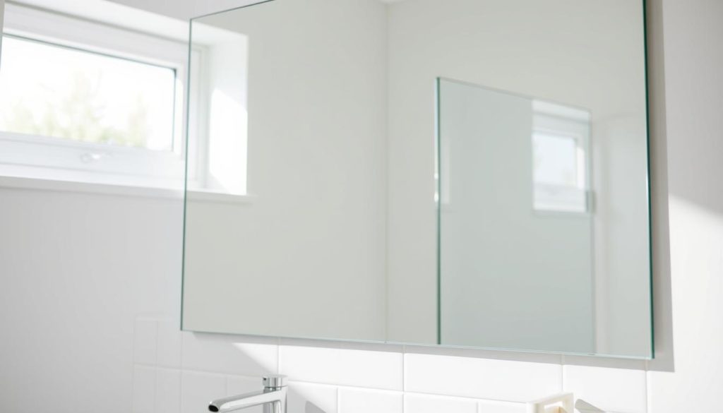 bathroom mirror