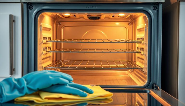 · clean inside/outside the oven, clean the grills and oven dish