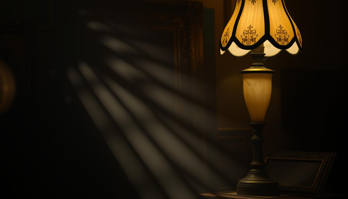 · dust picture frames and lamp shapes