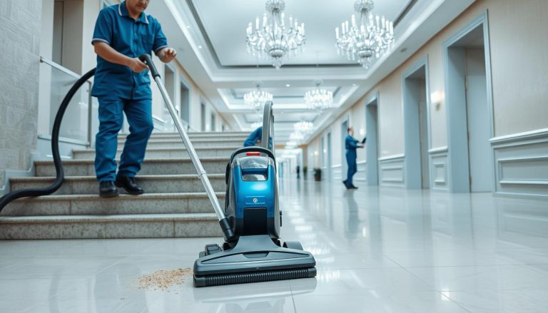 · vacuum/mop and clean all areas of stairs and hallways